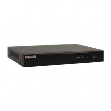 HiWatch DS-N316/2P(B) 16-ти канальный IP-регистратор c 16-ю PoE интерфейсами
