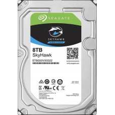 Жесткий диск SEAGATE Skyhawk ST8000VX0022, 8Тб, HDD, SATA III, 3.5