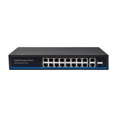 NST NS-SW-16G4G-PL Управляемый L2 PoE коммутатор Gigabit Ethernet