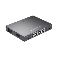 Reyee RG-ES218GC-P Коммутатор смарт 16*1Гб/c POE + 2*SFP, POE бюджет 240 Вт, металл, в стойку