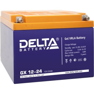 Delta GX 12-24 Аккумулятор