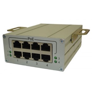 TFortis FSE-4B PoE инжектор  4-портовый