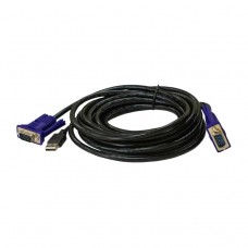 D-Link DL-DKVM-CU5 Кабель KVM длиной 5 м с разъемами VGA и USB