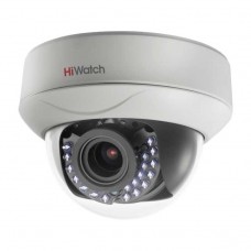 HiWatch DS-T207P (2.8-12 mm) 2Мп внутренняя купольная HD-TVI камера