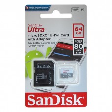 SANDISK SDSQUNS-064G-GN3MA Карта памяти microSDXC 64 ГБ