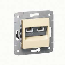 Legrand Cariva 773740 Розетка СП RJ45+RG11 комп+телеф