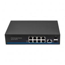 NST NS-SW-8G2G-PL Управляемый L2 PoE коммутатор Gigabit Ethernet