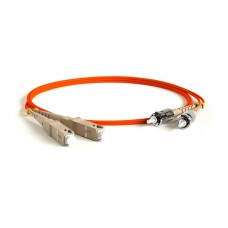 Hyperline FC-D2-50-SC/PR-ST/PR-H-1M-LSZH-OR Патч-корд волоконно-оптический