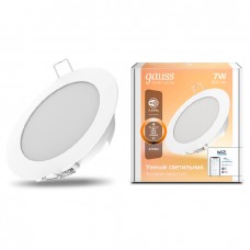 Gauss Smart Home 2010122 Светильник даунлайт 7W IP20 диммируемый LED