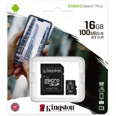 KINGSTON SDCS2/16GB Карта памяти microSDHC