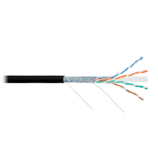 NIKOLAN NKL 4240C-BK Кабель F/UTP 4 пары, Кат.6 (Класс E), 23AWG, внутренний/внешний