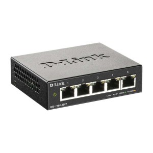 D-Link DL-DGS-1100-05V2/A1A Настраиваемый L2 коммутатор с 5 портами 10/100/1000Base-T