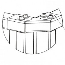 PERCo-RF01 0-04 Накладка верхняя угловая