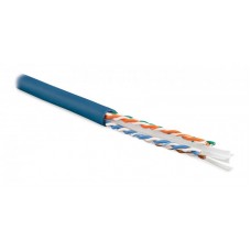 Hyperline UUTP4-C6-S23-IN-PVC-BL-305 (305 м) Кабель витая пара