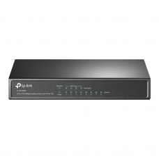 TP-Link TL-SF1008P Настольный коммутатор с 8 портами 10/100 Мбит/с (4 порта PoE+)