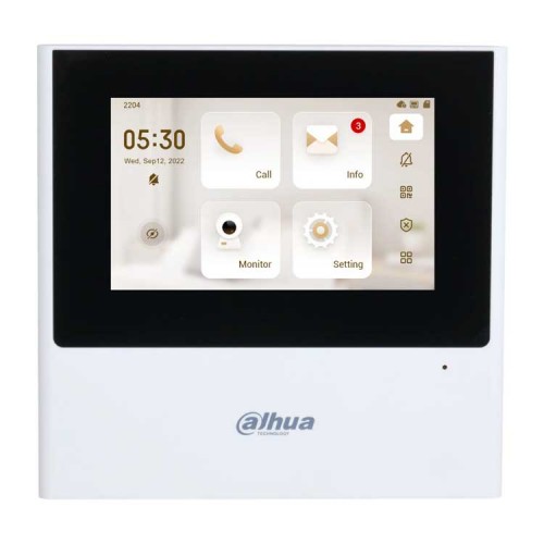 Dahua DHI-VTH2611L-WP Видеодомофон IP 4.3 дюймовый Dahua DHI-VTH2611L-WP Видеодомофон IP 4.3 дюймовый