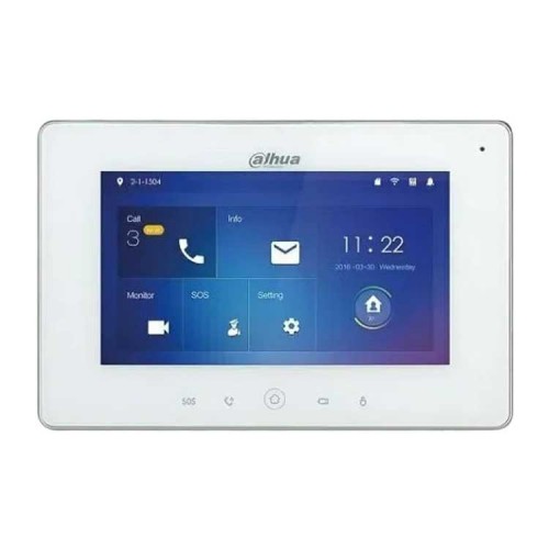 Dahua DHI-VTH5221DW-S2 Монитор видеодомофона IP 7 дюймовый Dahua DHI-VTH5221DW-S2 Монитор видеодомофона IP 7 дюймовый