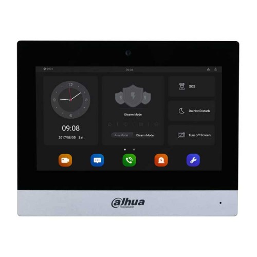 Dahua DHI-VTH8A21KMS-CW Монитор видеодомофона IP 7-и дюймовый Dahua DHI-VTH8A21KMS-CW Монитор видеодомофона IP 7-и дюймовый