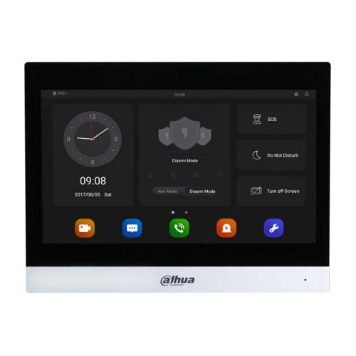 Dahua DHI-VTH8A41KMS-W Монитор видеодомофона IP 10-и дюймовый Dahua DHI-VTH8A41KMS-W Монитор видеодомофона IP 10-и дюймовый