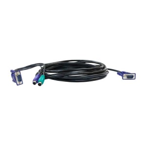 D-Link DL-DKVM-CB Кабель KVM длиной 1,8 м с разъемами VGA и PS/2