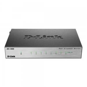 D-Link DES-1008D/L2B Коммутатор 8 портовый 10/100