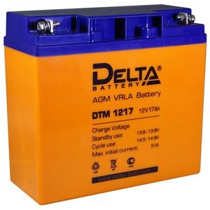 Delta DTM 1217 Аккумулятор