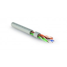 Hyperline UUTP4-C5E-S24-IN-LSLTX-GY-305 (305 м) Кабель витая пара, неэкранированная U/UTP