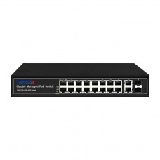 TRASSIR TR-NS24202S-300-16PoE Управляемый коммутатор с 16 PoE портами