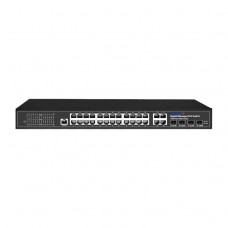 TRASSIR TR-NS24284C-400-24PoE Управляемый коммутатор с 24 PoE портами  и 4 COMBO портами