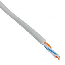 Hyperline UUTP2-C5-S24-IN-PVC-GY-500 Кабель витая пара