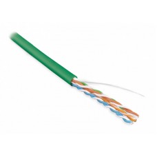 Hyperline UUTP4-C5E-S24-IN-PVC-GN-305 Кабель витая пара