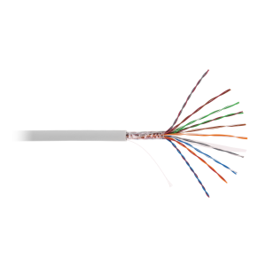 NETLAN EC-UU010-5-PVC-GY-3 Кабель U/UTP