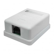SUPR 10-0307 Компьютерная розетка 8P8C (RJ-45), UTP, Cat.5e, 1 порт