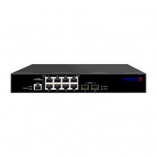 TRASSIR TR-NS24102S-120-8PoE Управляемый коммутатор с 8 PoE портами и 2 SFP портами