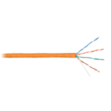 NIKOLAN NKL 4100C-VL Кабель U/UTP 4 пары, Кат.5e (Класс D), одножильный, BC (чистая медь), 0,50мм, внутренний, LSZH нг(А)-HFLTx, фиолетовый, 305м