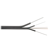 NIKOMAX NMF-2PC-001A1C-BK Кабель волоконно-оптический, 1 волокно, 9/125мкм, черный, 1км